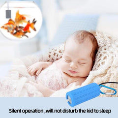 Portable Mini USB Aquarium Fish Tank Oxygen Air Pump