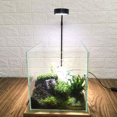 Full Spectrum Nano LED Light, fits Nano Tanks, Wabi kusa, Potted Plants, Betta Tanks Height Adjustable