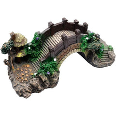 Pavilion Tree Fish Tank Decoration Bridge Aquarium Ornament - SMALL / LARGE / Extra Large