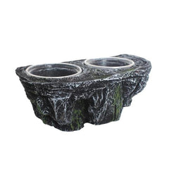 Water Dish Sturdy Breeder Case Playing Multiuse Detachable Reptile Food Bowl
