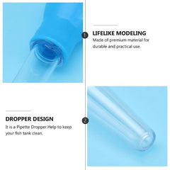 Mini Water Pipette Blue 45cm