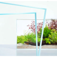 Clear Glass Aquarium Cube Fish Tank 3 Sizes