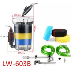 External Canister Filter EW-602B / 603B / 604B with Pump