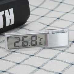 3D Perspective LCD Digital Thermometer Aquarium and Ambient