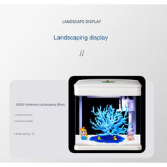 Desktop Ecological Tank Glass Self-Circulating Fish Tank