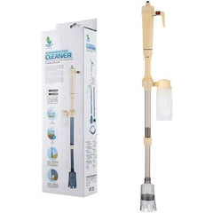 Battery Powered Aquarium Gravel Cleaner, Siphon Water Change Cleaning Tool For Aquarium Fish Tank With Power Supply