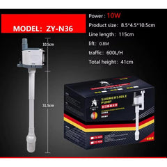 B&K 3 in 1 Submersible Pump Circulation, Aeration and Pumping with Skimmer 10W