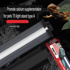 T5 UVB 10.0 Lamp and Holder Lighting Combo Kit 21W