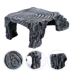 Aquarium Climbing Rock Turtle Basking Platform Artificial Aquarium Decorations for Reptile Tortoise Resting Terrace Platform
