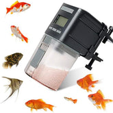 Aquarium Auto Fish Food Timer Feeder For Fish Tank Food Dispenser For All Fish Batteries Include