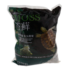 Natural Reptile Terrarium Moss, Substrate Turtle Tank Terrarium Moss - Green, 1000G/500G