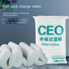Aquarium Fish Tank Wool Cotton Filter High‑Density