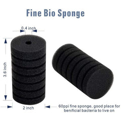 Hygger Aquarium Single Sponge Filter HG-908 M-SINGLE (9.3x19 to 27x1cm)