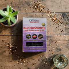 Bloodworms With Spirulina And Garlic- 100g