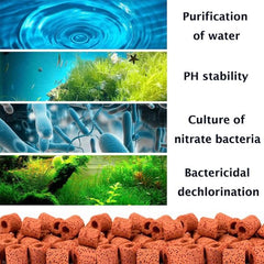 Aquarium Filter Media Ring Porous Bio Rings 500g