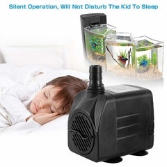 Fountain Pump with 4 LED Light 800L/H - Head - 1.6 m