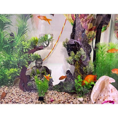 Aquarium Ancient Buddha Statue Decoration