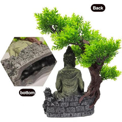 Aquarium Ancient Buddha Statue Decoration