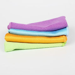 Aquarium Strong Dust Removal Double Sided Dual Use Microfiber Cleaning Cloth