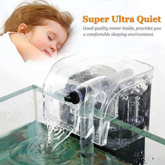 4W Hang On Filter 350L/H for With Flow Control