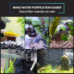 Aquarium Accessories Clear Water with Filter Net Bag 500g