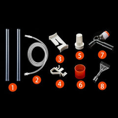 Aquarium Gravel Siphon Cleaner with Adjustable Water Flow Controller