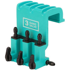 Air Flow Control Valve Splitter Green 2/3/4/5 Head