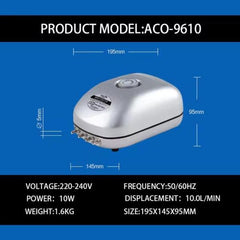 Hailea Super Silent ACO Adjustable Air Pumps 3 Types