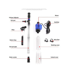 SUNSUN Aquarium Siphon Gravel Cleaner Tool HXS Series