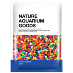 Natural Color Aquarium Multi-Colored Stone, 5-8mm