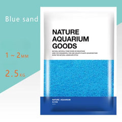 Natural Aquarium 2.5KG High Quality Blue Sand for Freshwater