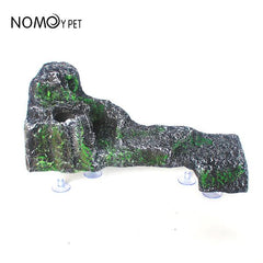 PU Resin Turtle Basking Platform– Natural Rock Climbing Stand for Turtle Tank (Small / Large)