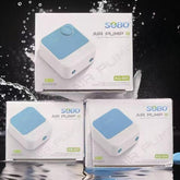 Mini Aquarium Air Pump AQ Series – AQ-003 (3W) / AQ-004 (4W) / AQ-005 (5W) Low Noise Oxygen Pump