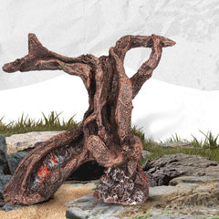 Fish Tank Trunk Decor – Natural Look Resin Aquarium Ornament