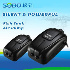 SOBO SB-8806 Oxygen Pump Double Air Outlet-4.5W
