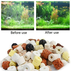10 in 1 Mix Bio Balls Filter Media 500g Aquarium Pond Biological Filtration