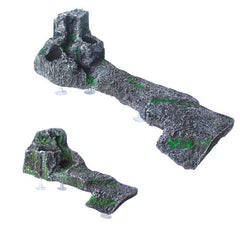 PU Resin Turtle Basking Platform– Natural Rock Climbing Stand for Turtle Tank (Small / Large)