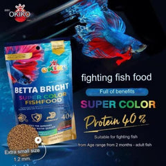 Okiko Betta Bright Super Color Fish Food 20g