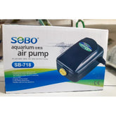 SOBO SB-718 Aquarium Mini Air Pump Fish Tank Oxygen 3L/min 3w