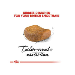 Feline Breed British Shorthair Adult Nutrition Cat Dry Food Multicolour 4kg