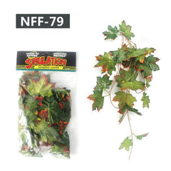 Nomoypet Artificial Hanging Leaves Amphibians and Reptiles Non-Toxic Safe and Durable