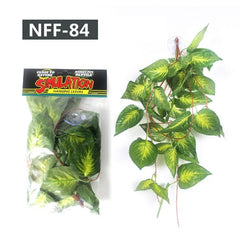 Nomoypet Artificial Hanging Leaves Amphibians and Reptiles Non-Toxic Safe and Durable
