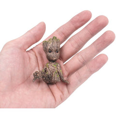 Groot Innovative Action for Collecting or Decorative Figures Balcony Plants Action Figure Desktop Decoration