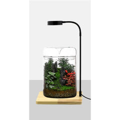 Full Spectrum Nano LED Light, fits Nano Tanks, Wabi kusa, Potted Plants, Betta Tanks Height Adjustable