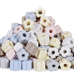 Filter Media Bacteria House Nano Plum Ring Quartz Ceramic Bio Ring 500gm