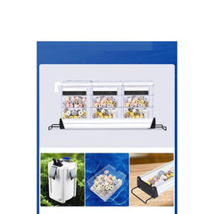 Filter Media Bacteria House Nano Plum Ring Quartz Ceramic Bio Ring 500gm