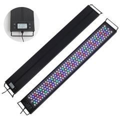 Programmable LED Aquarium Light Extendable Dimmable 7 Modes Full Spectrum Light