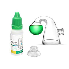 Co2 Glass Drop Checker Includes Reagent Indicator