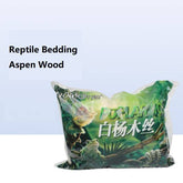 Reptile Bedding Aspen Wood Silk Terrarium Substrate Suitable for Snakes and Lizards