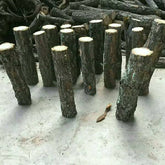 Aquarium Decoration Betta Log Champagne Tree Trunk Decor Stone Base